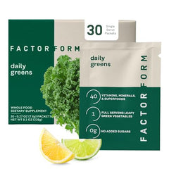 Factor Form Daily Greens container front view