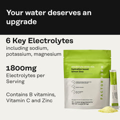Close-up of electrolytes and minerals showing 1800mg