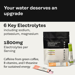 Lemon Lime flavor electrolyte packets