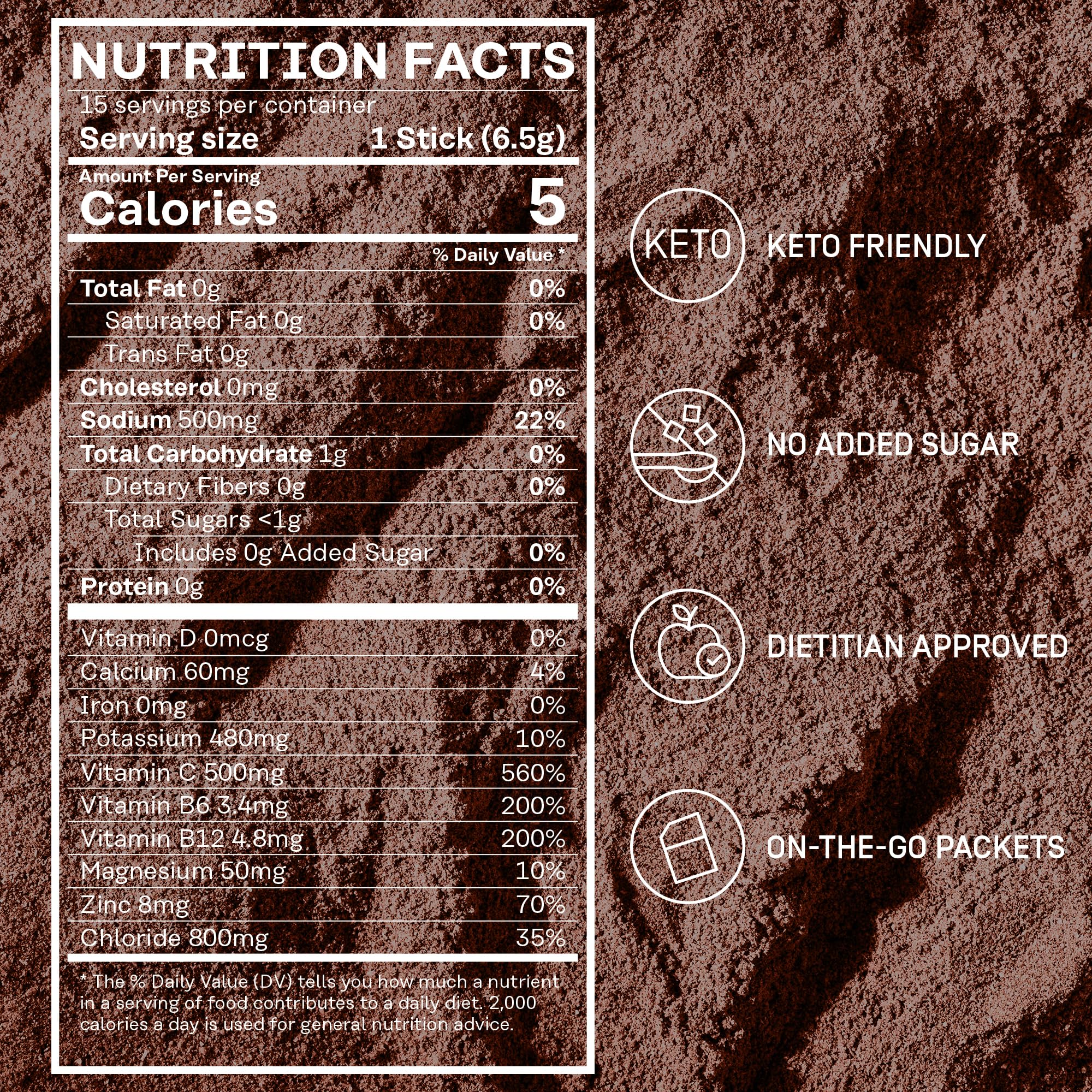 Factor Form Hydration Boost on-the-go stick pack ready to mix.