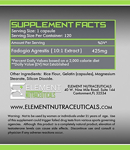 Manufacturing facility in the USA with FDA and GMP registration for Fadogia Agrestis product
