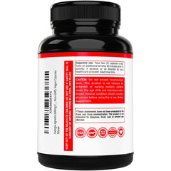 Close-up of Fadogia Agrestis 600mg capsules