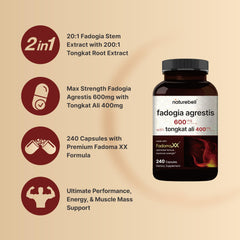 Product label showing 240 capsules and Non-GMO claim