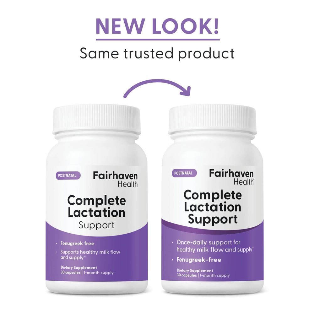 Product display with Fairhaven Health branding
