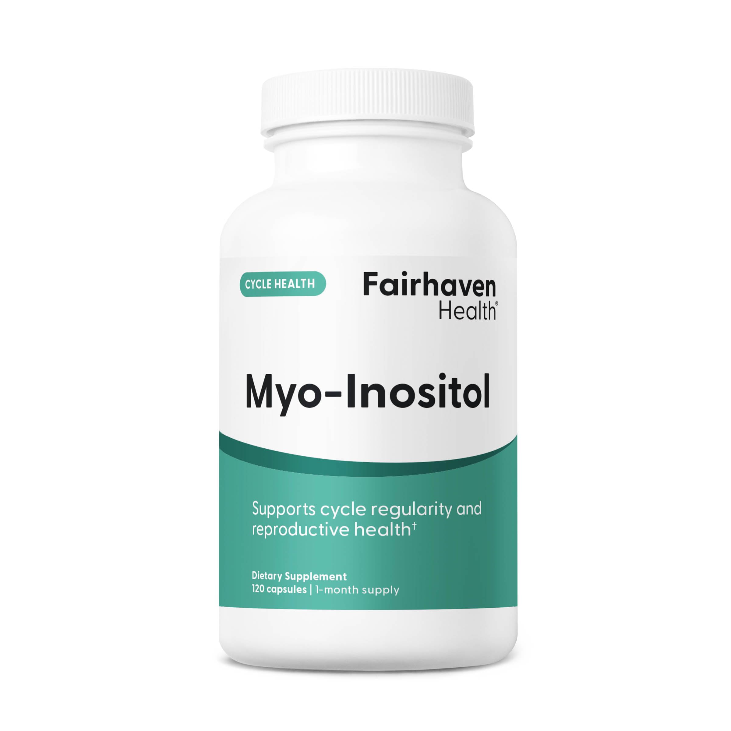 Fairhaven Health front packaging showing product name and 120 capsules benefiting clear choice