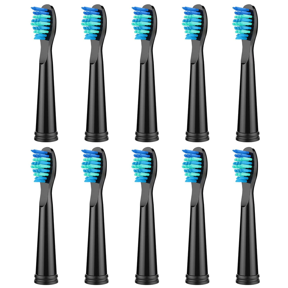 Replacement FairyWill toothbrush head compatible with FW507/508/551/515/917/959/2011 and FW-D1/D3/D7/D8, front view