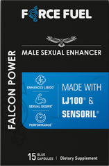 Falcon Power bottle packaging