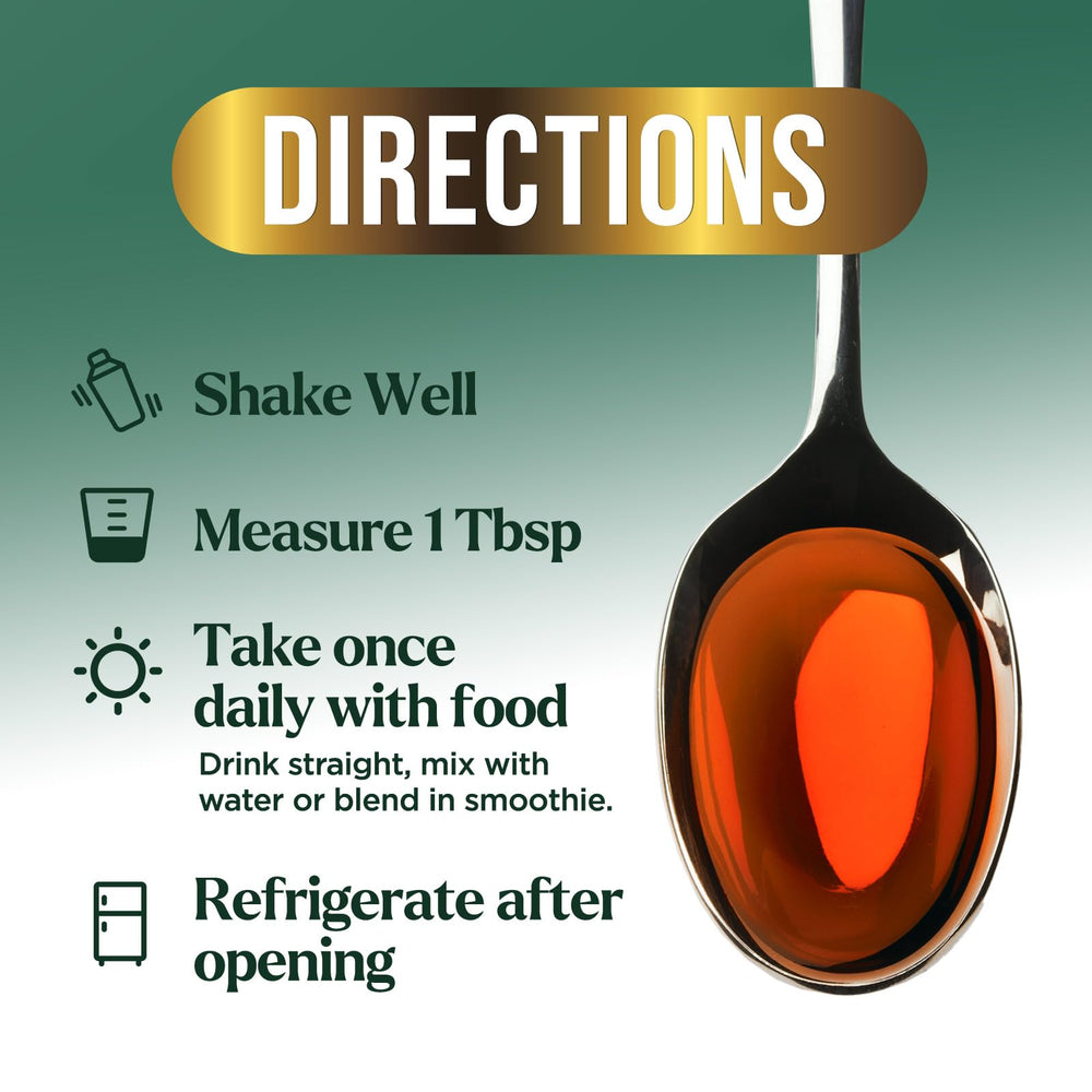 Family using liquid multivitamin for adults, teens, and kids