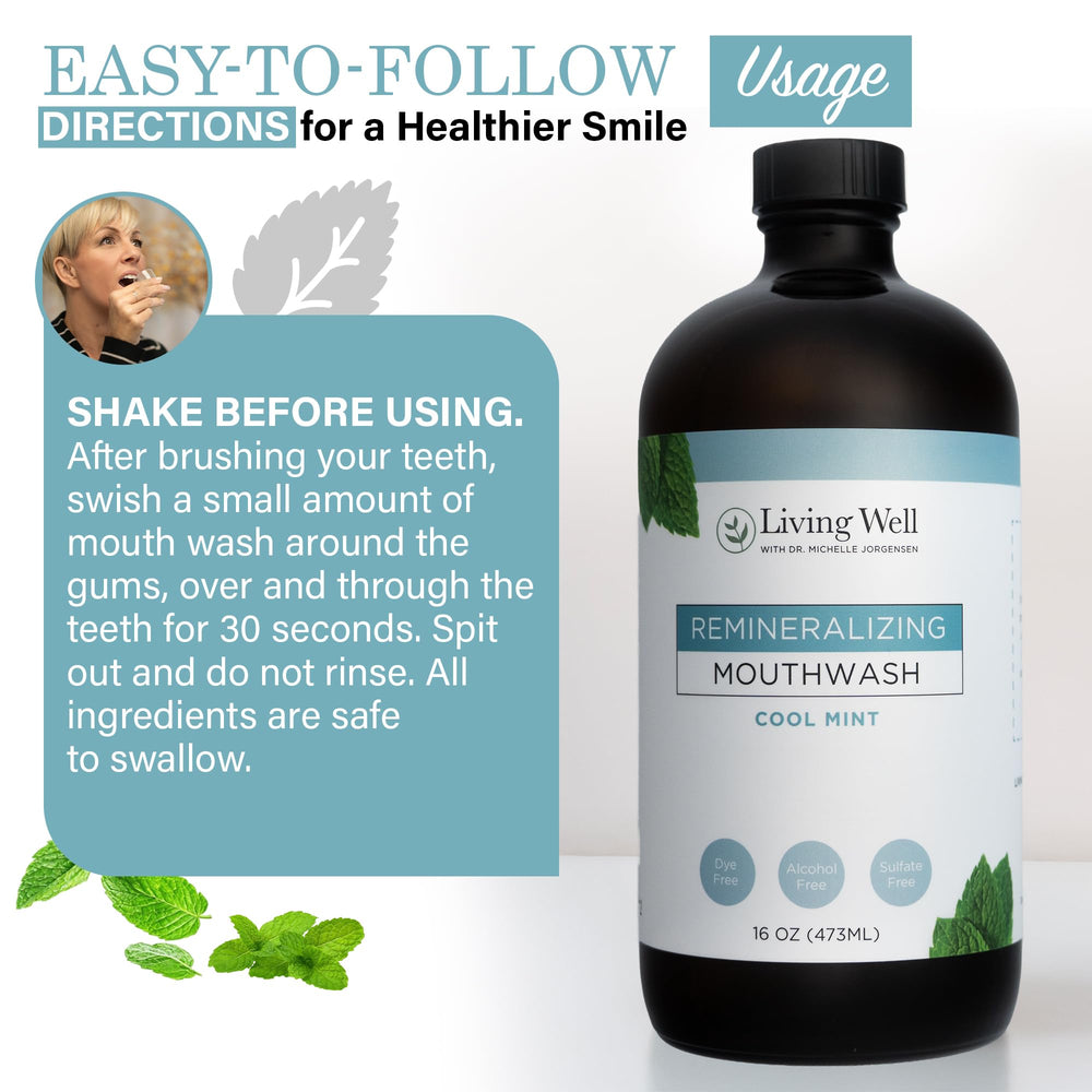 Family-friendly daily use of mouthwash