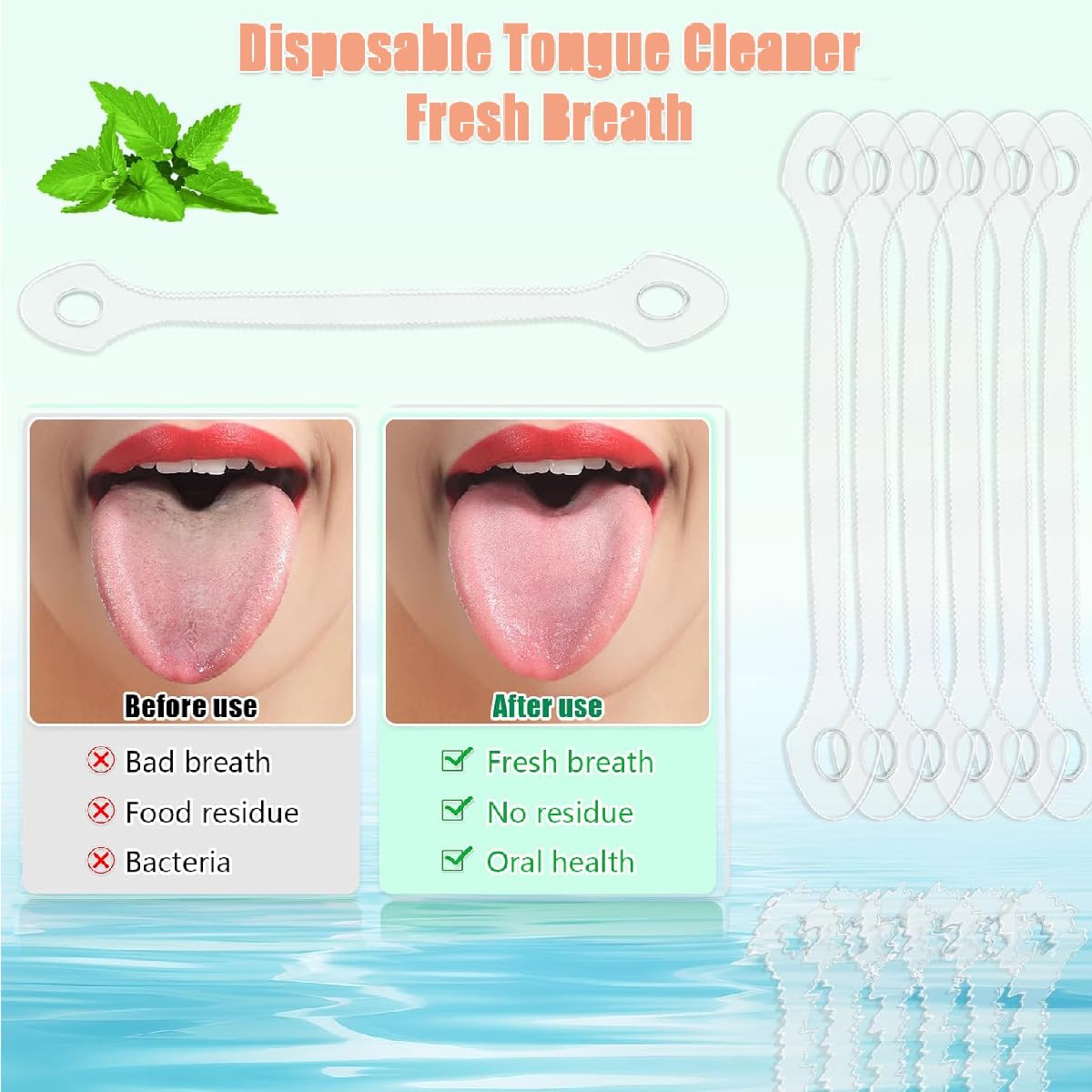 Family-friendly tongue scraper for all ages