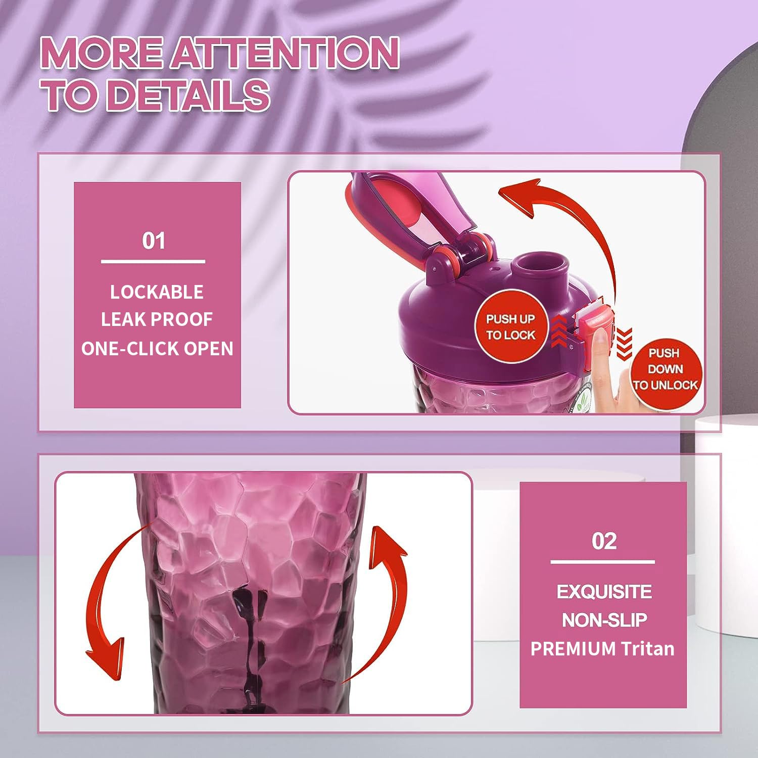 FANS-ONE detachable motor base allows easy cleanup and transport