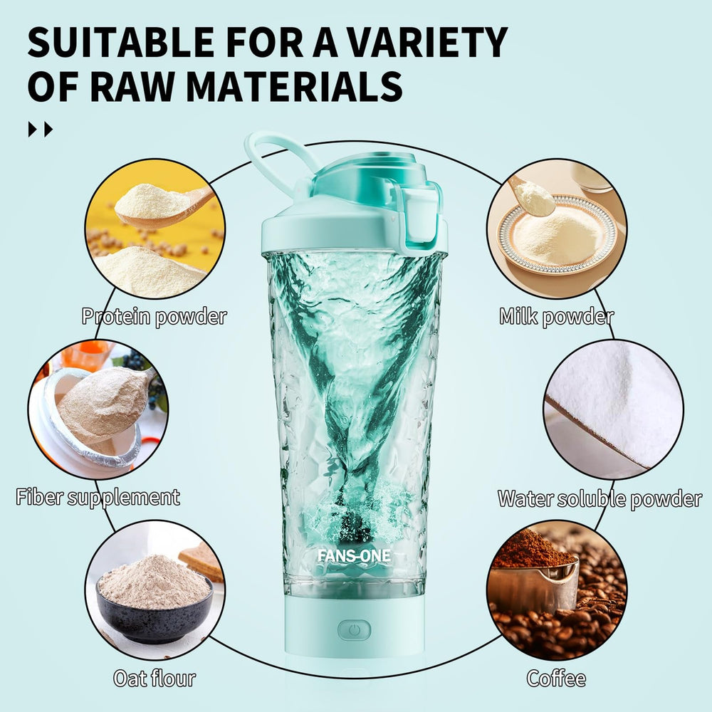 Fans-One diamond-pattern exterior on a durable Tritan bottle for workouts