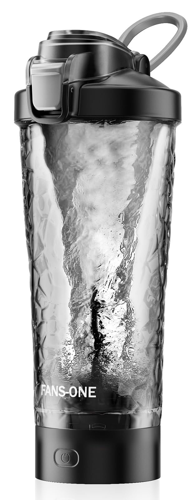 FANS-ONE lockable button shaker for leak-proof gym use.