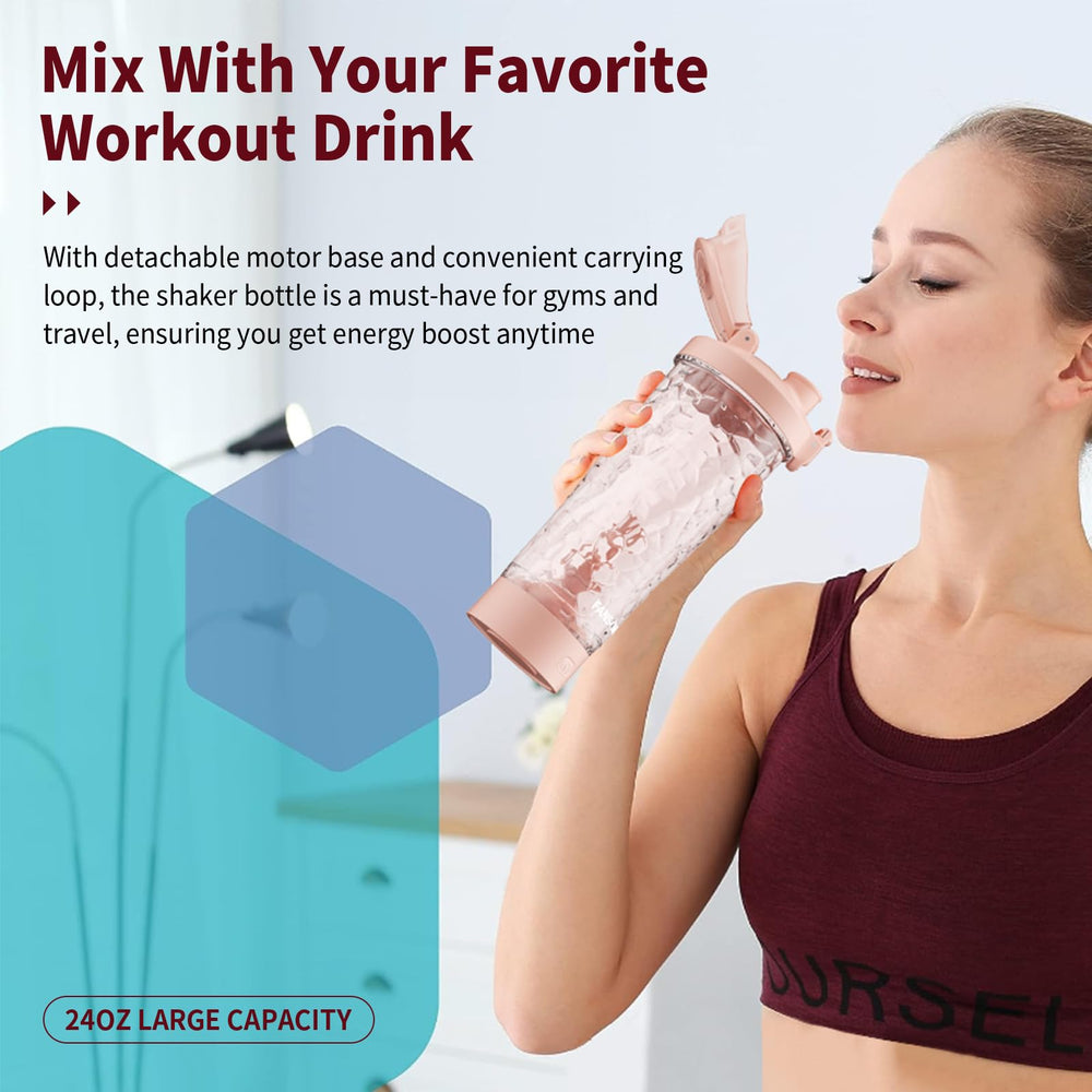 Fans-One USB-rechargeable battery enables quick charging for workouts on the go.