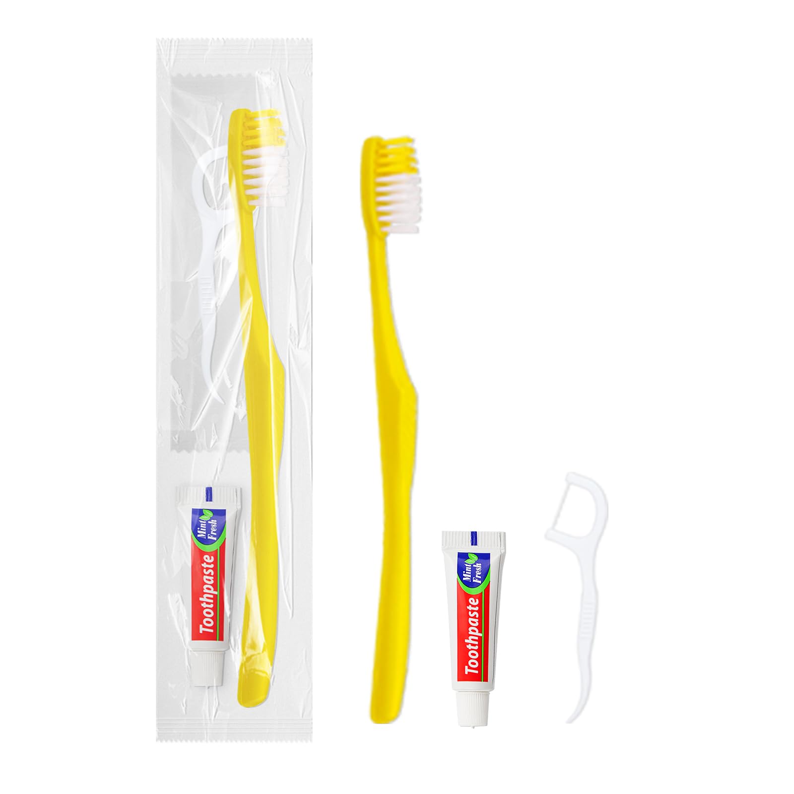 Packaging of FAOEHN disposable toothbrush kit