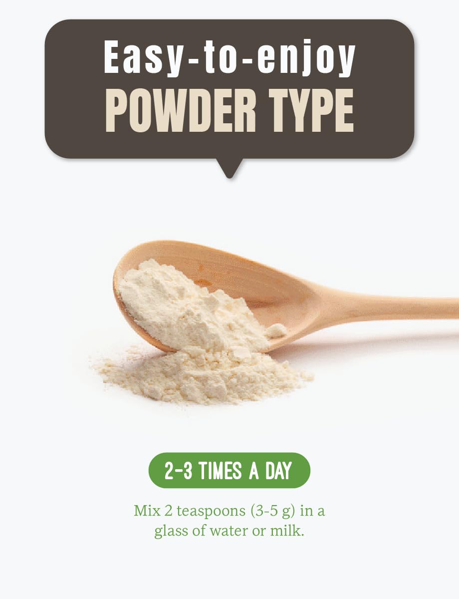 Lotus root powder used to make drinks and smoothies