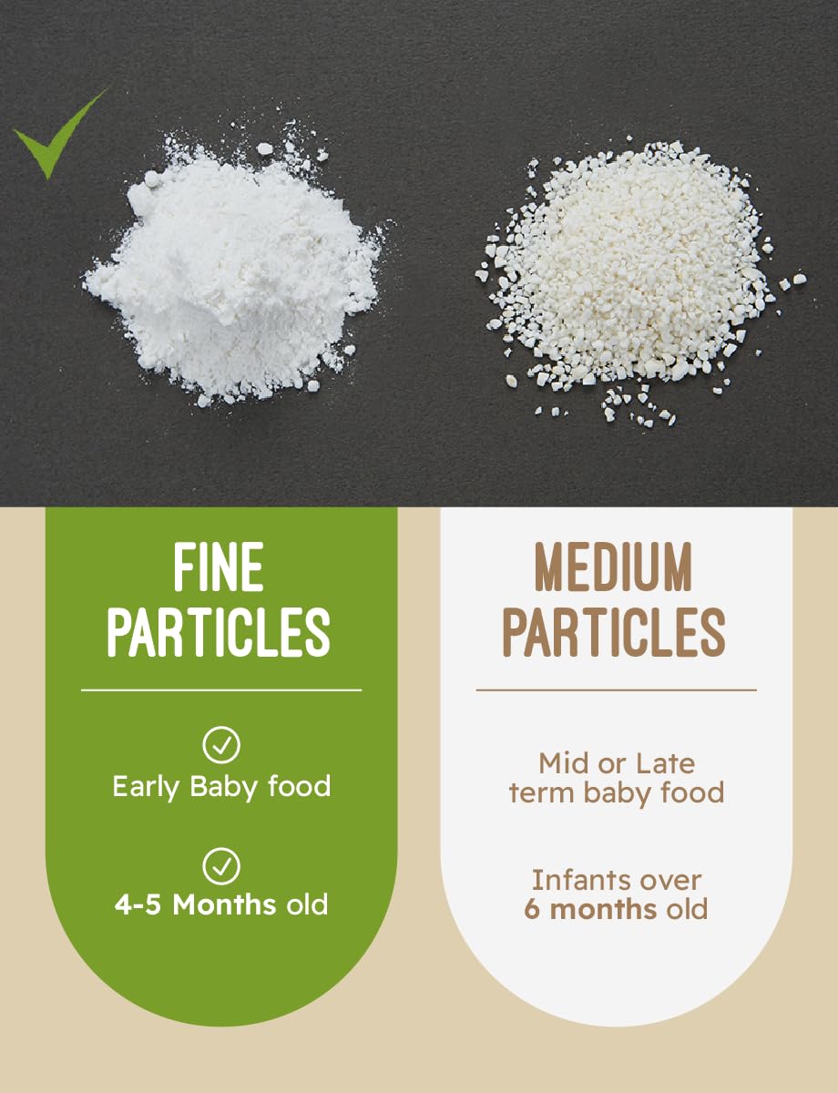 FARMER QUEEN Orga mom Hiami rice powder stirred into batter for baking.