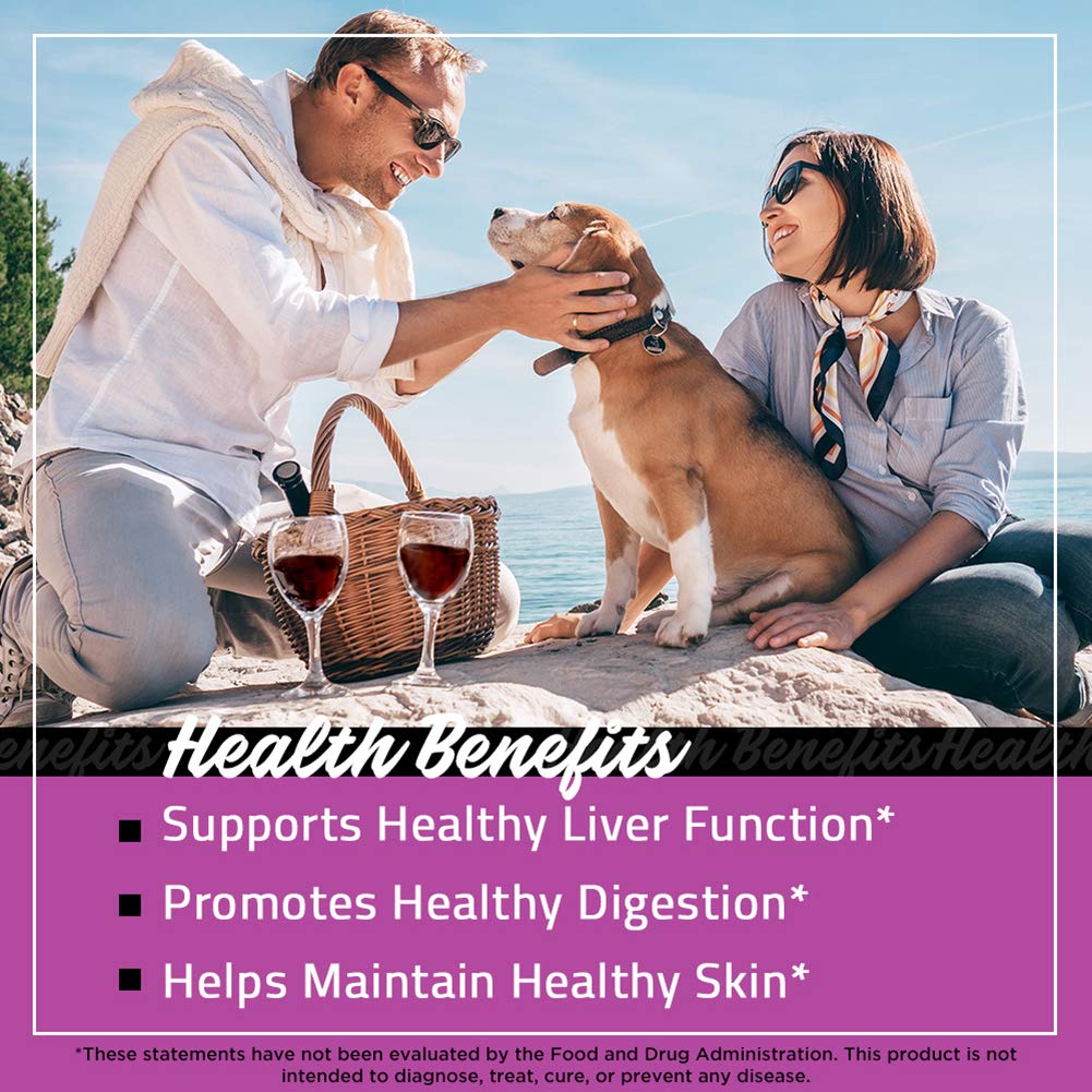 Bottle label showing 80% Silymarin content