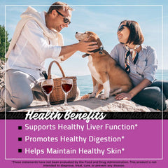 Bottle label showing 80% Silymarin content