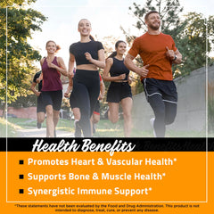 5000 IU vitamin D3 (cholecalciferol) and 100 mcg vitamin K2 (MK-7) in veggie capsules