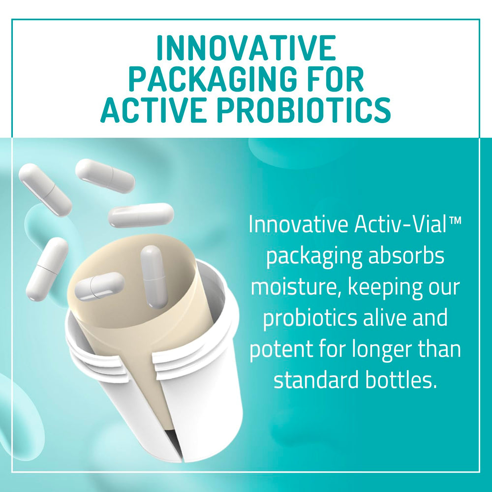 Delayed-release probiotic capsules designed to survive stomach acid