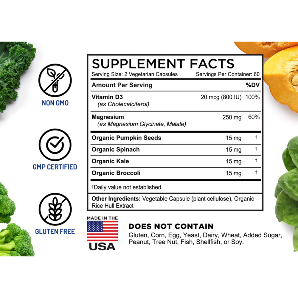 Vegetarian capsules in bottle