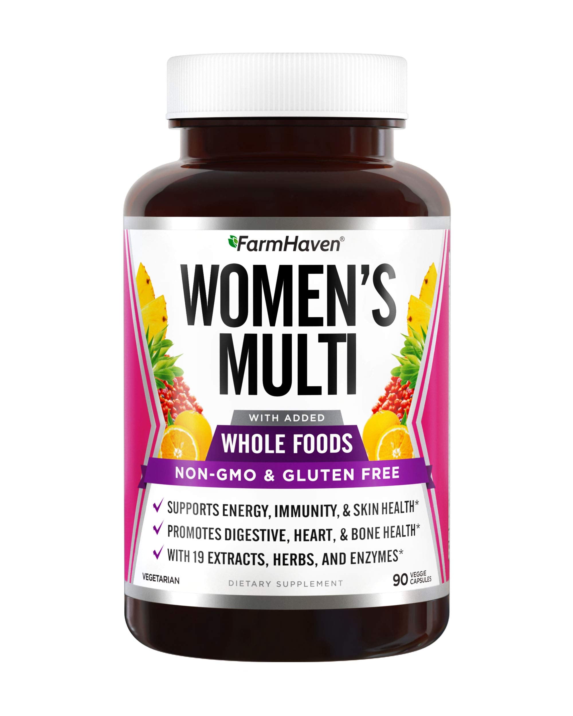 FarmHaven Women's Multivitamin bottle with 90 capsules