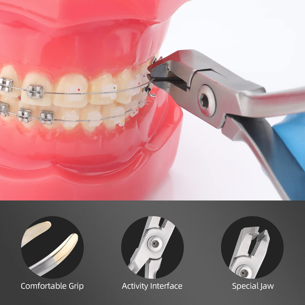 Stainless steel braces pliers with carbide tip