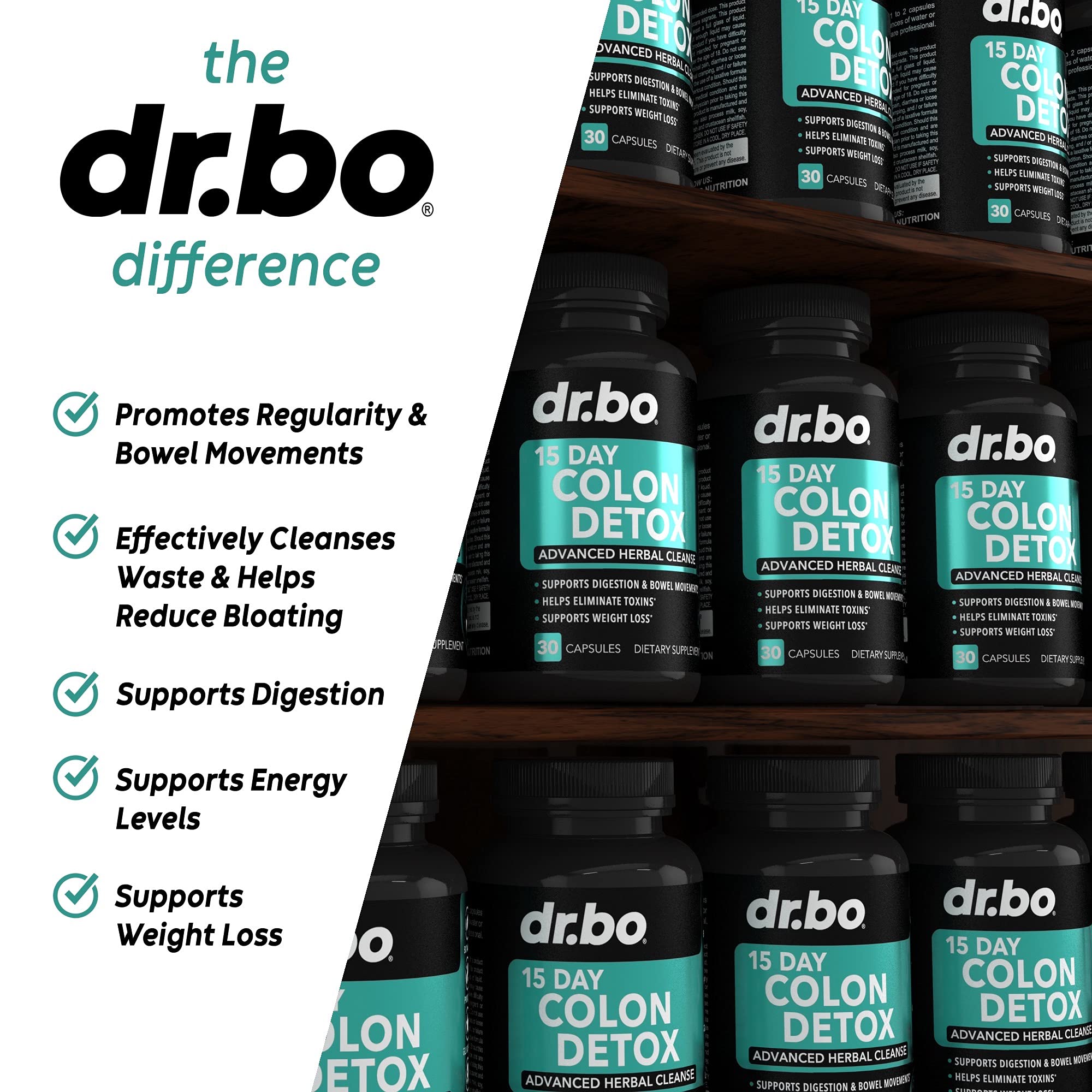 Probiotic and digestive cleanse supporting gut health