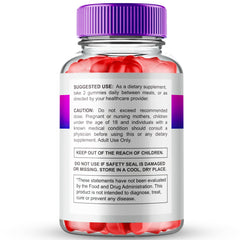 Close-up of a gummy highlighting 1000MG strength labeling