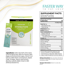 Faster Way single packet close-up highlighting easy single-serve convenience