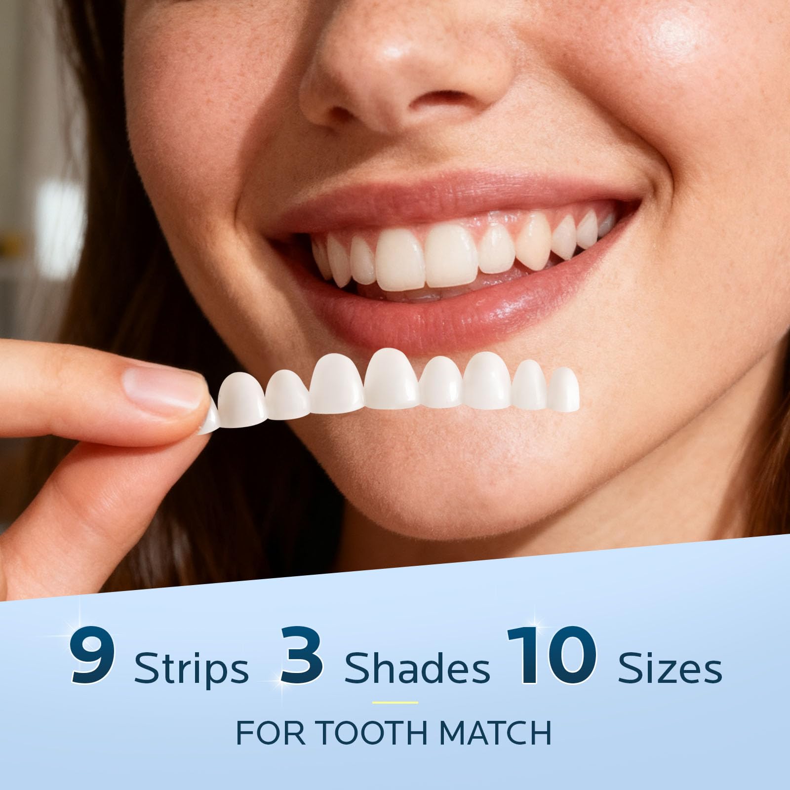 Beads being molded to fit a tooth for repair