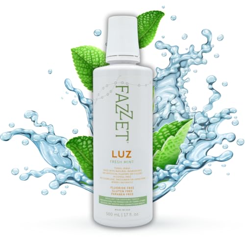 FAZZET LUZ packaging box for Tonsil Stone Mouthwash