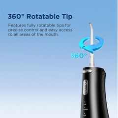 Jet tips installed on FC5090 showing the 360-degree rotating nozzle