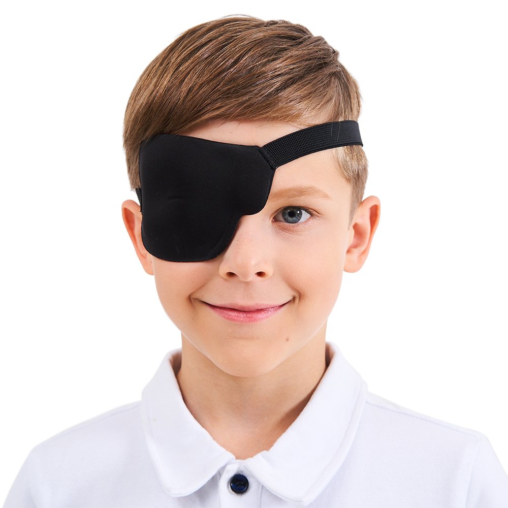 FCAROLYN 3D eye patch for kids, right eye, front view