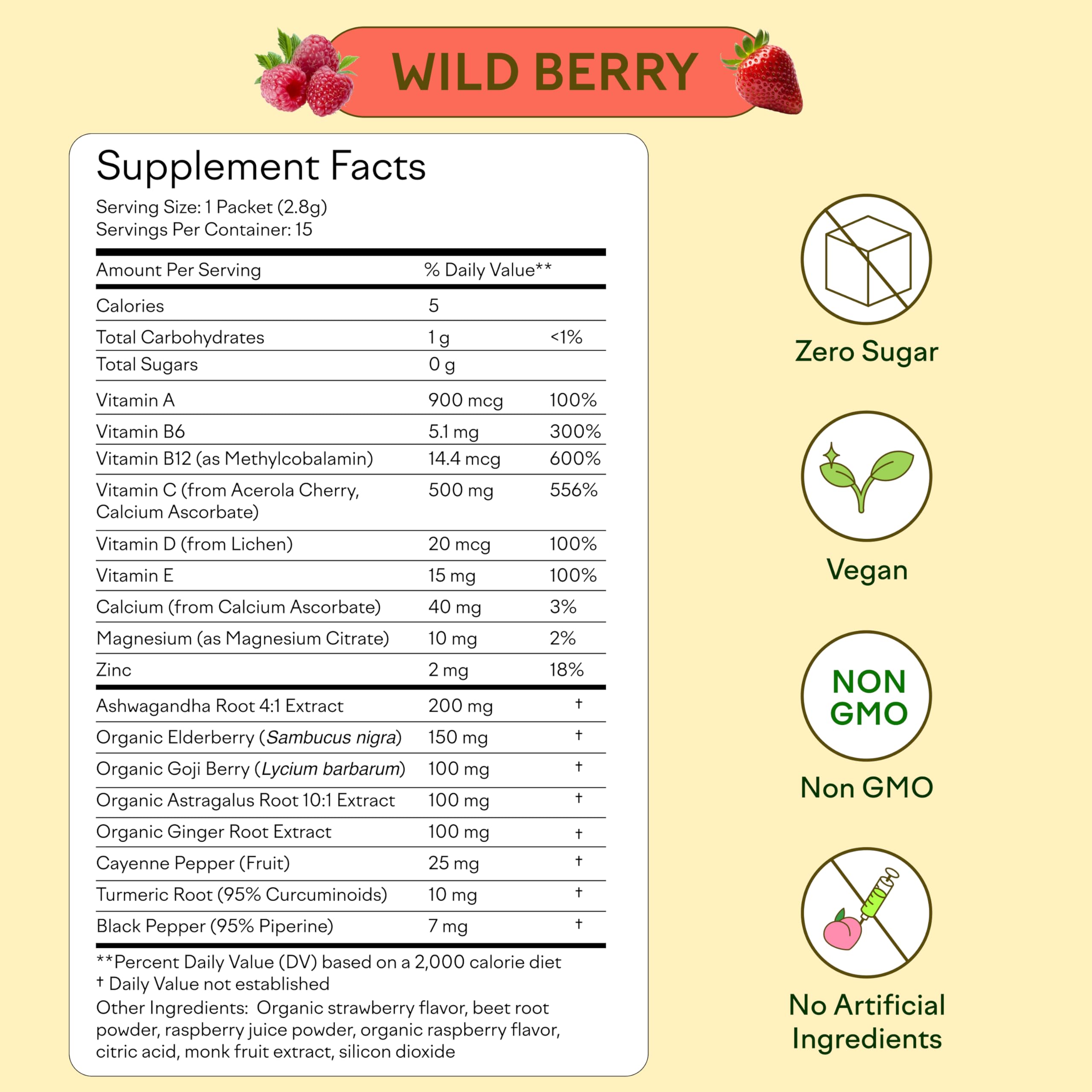 On-the-go sachet for Feel Goods Immunity Icon