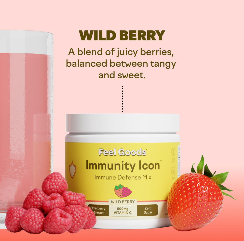 Vegan, Non-GMO, Keto-friendly immunity drink mix