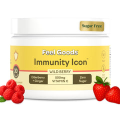 Feel Goods Immunity Icon zero sugar berry drink mix sachet