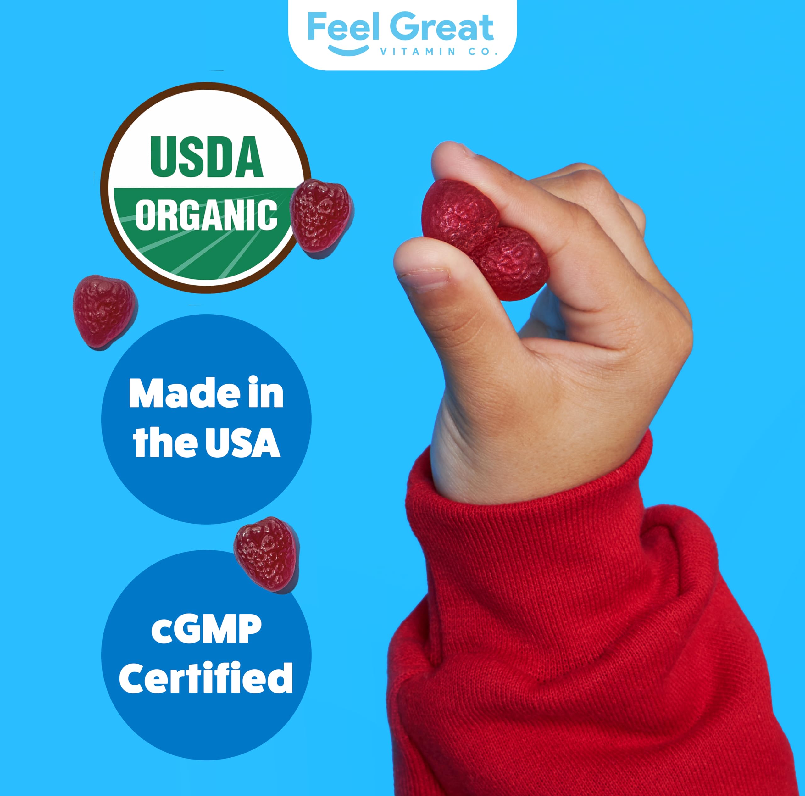 USDA Organic certification seal on packaging
