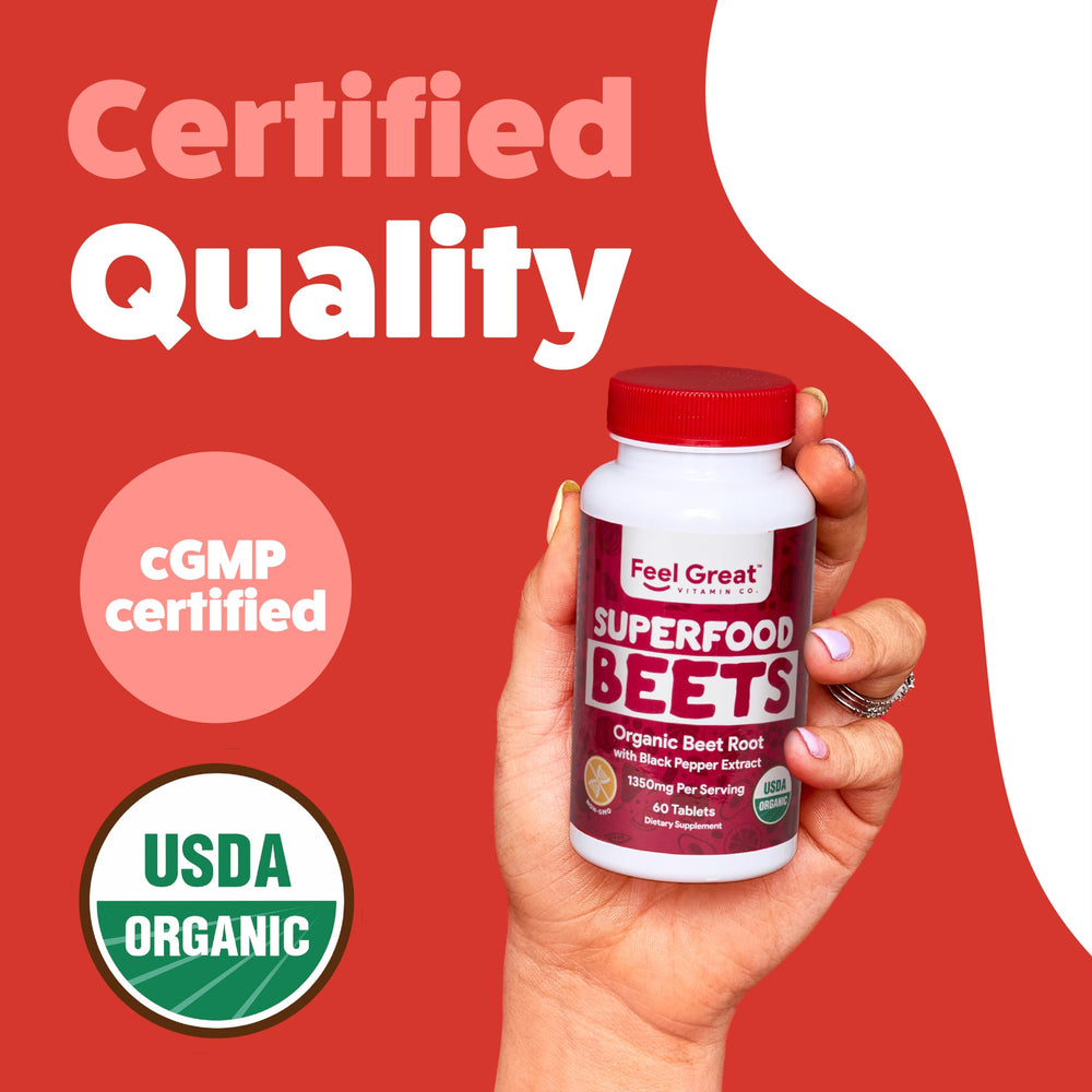 Feel Great Vitamins immunity antioxidants label emphasizes vitamin C and zinc support.