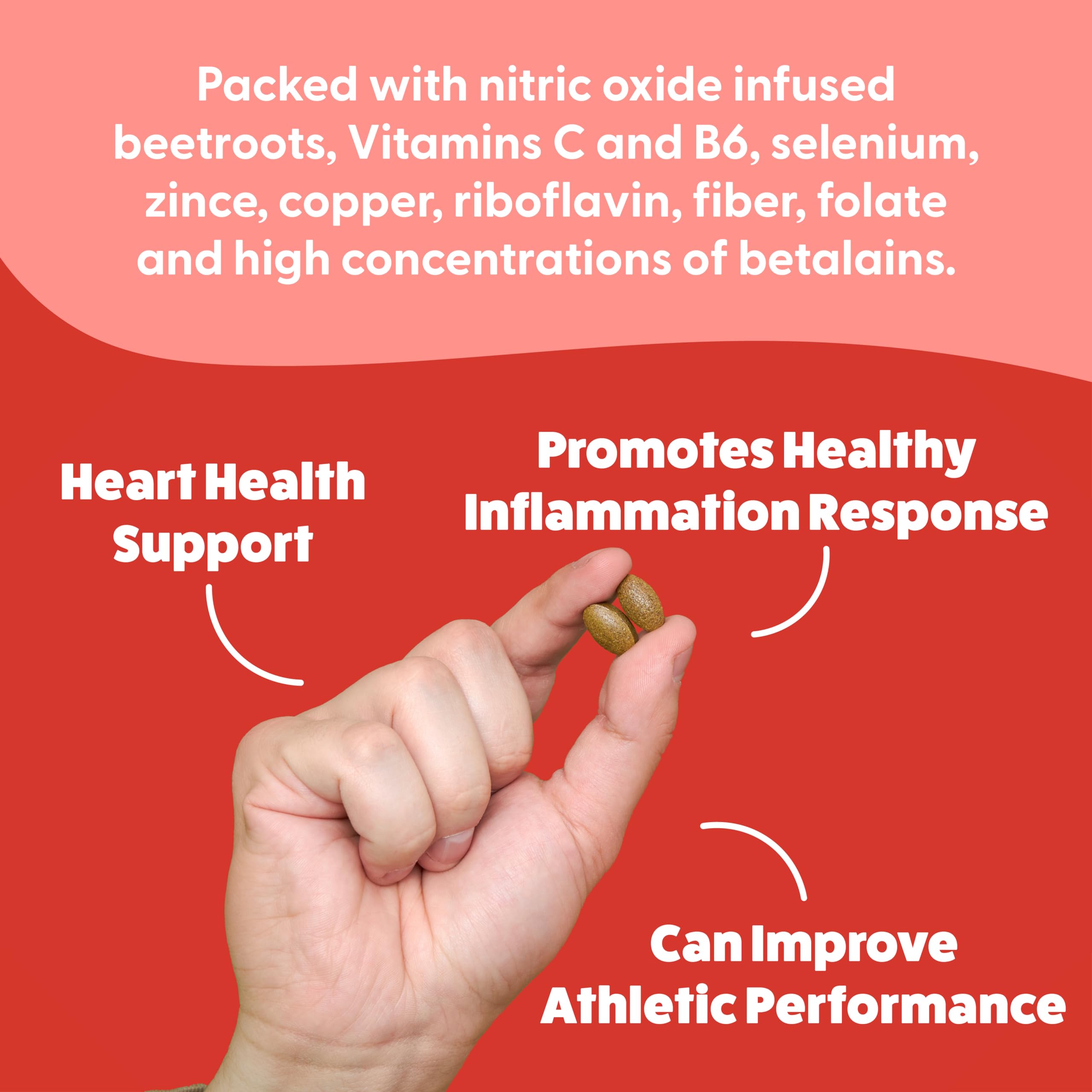 Feel Great Vitamins non-GMO beet root closeup emphasizes antioxidant-rich nutrition.