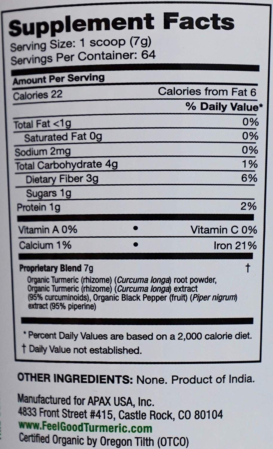 Turmeric powder being scooped from a jar