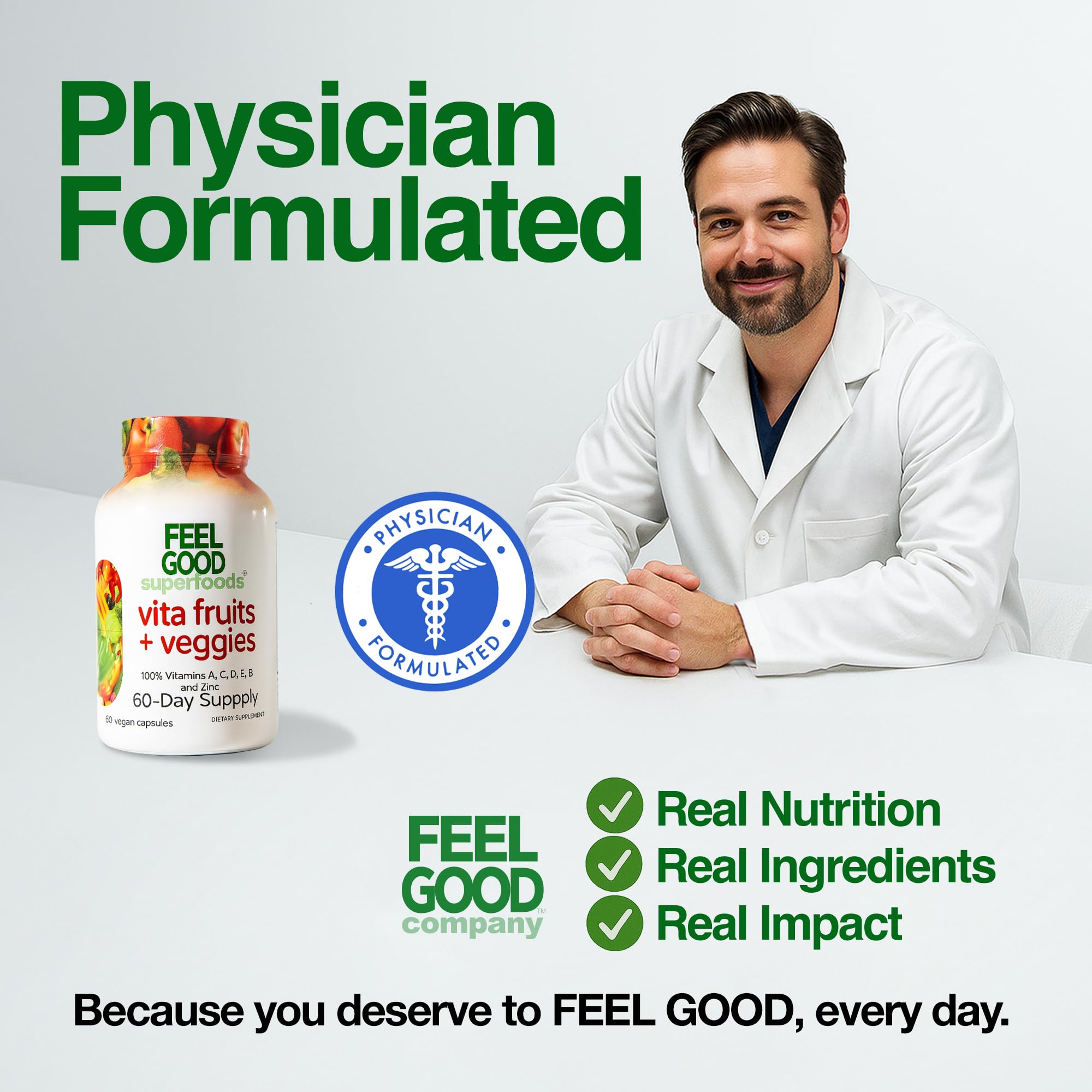 Capsules containing organic fruit and vegetable blend