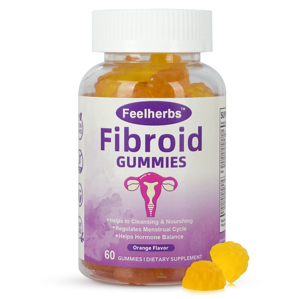 Feelherbs Fibroid Gummies bottle front label