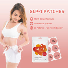 Fekux GLP-1 patches box and 30-day supply