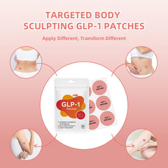 Applying GLP-1 patch to clean skin
