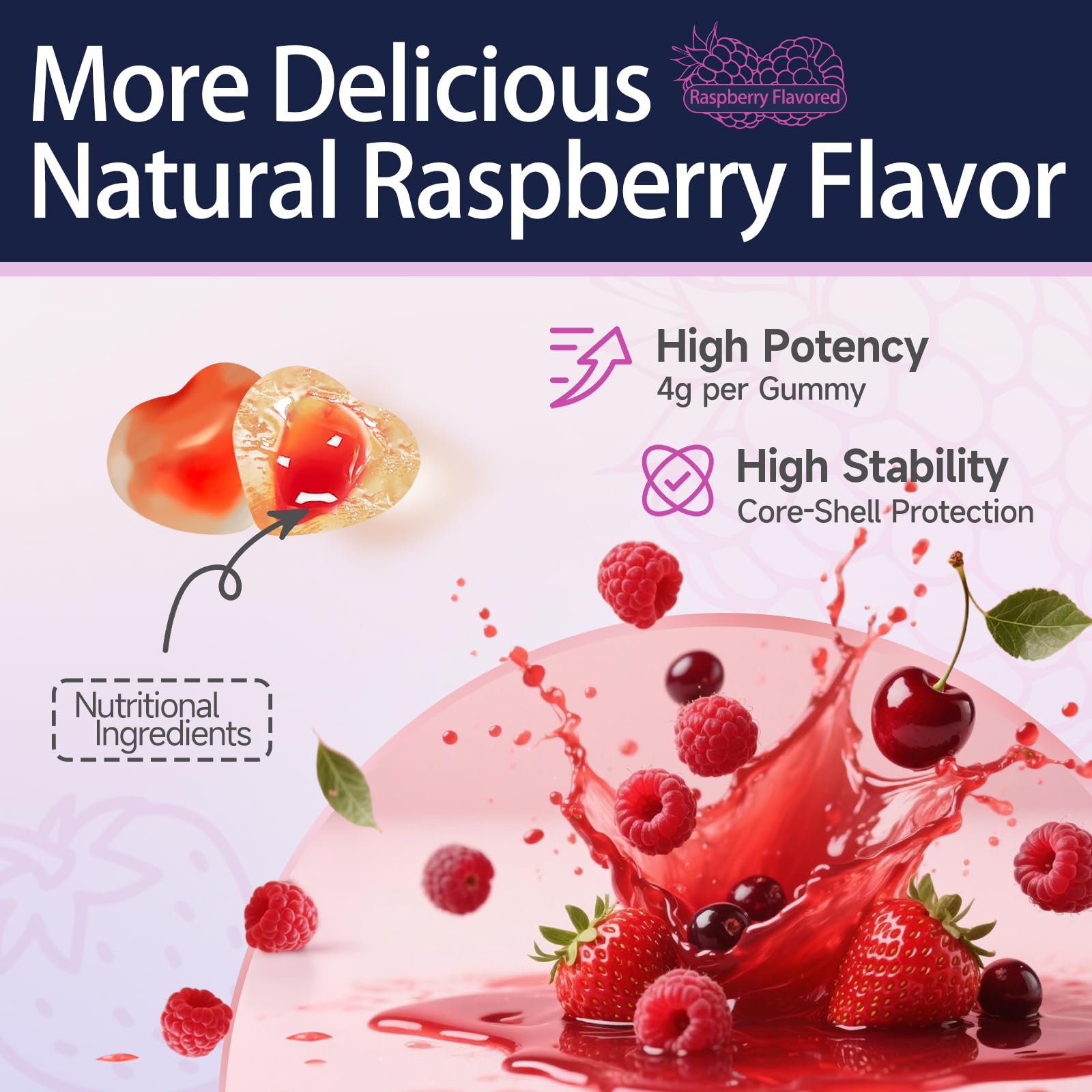 Icons representing Vitamins C, D3, E, B6 and minerals Calcium, Magnesium, Iron, Zinc