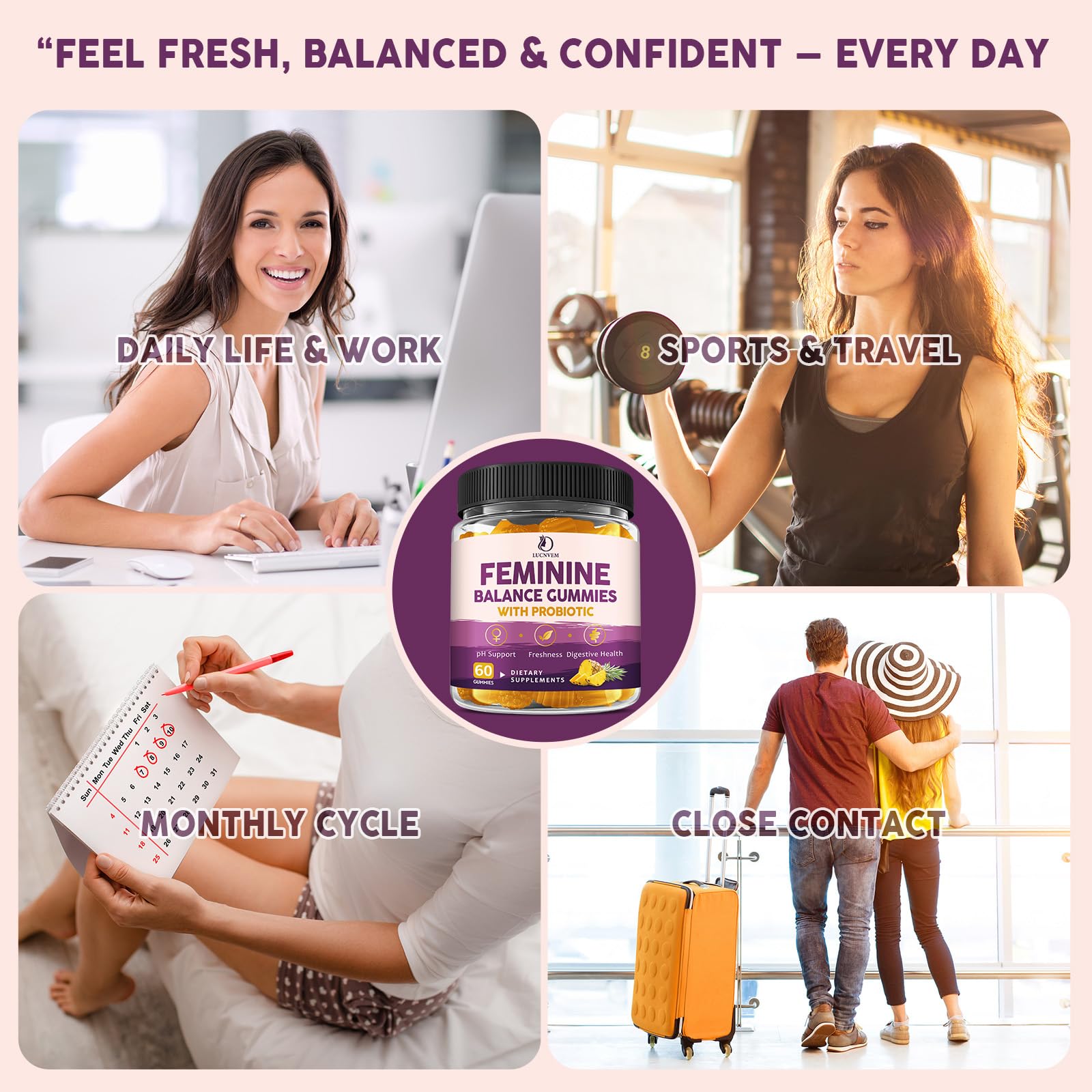 Sugar-free vegan gummy bottle label