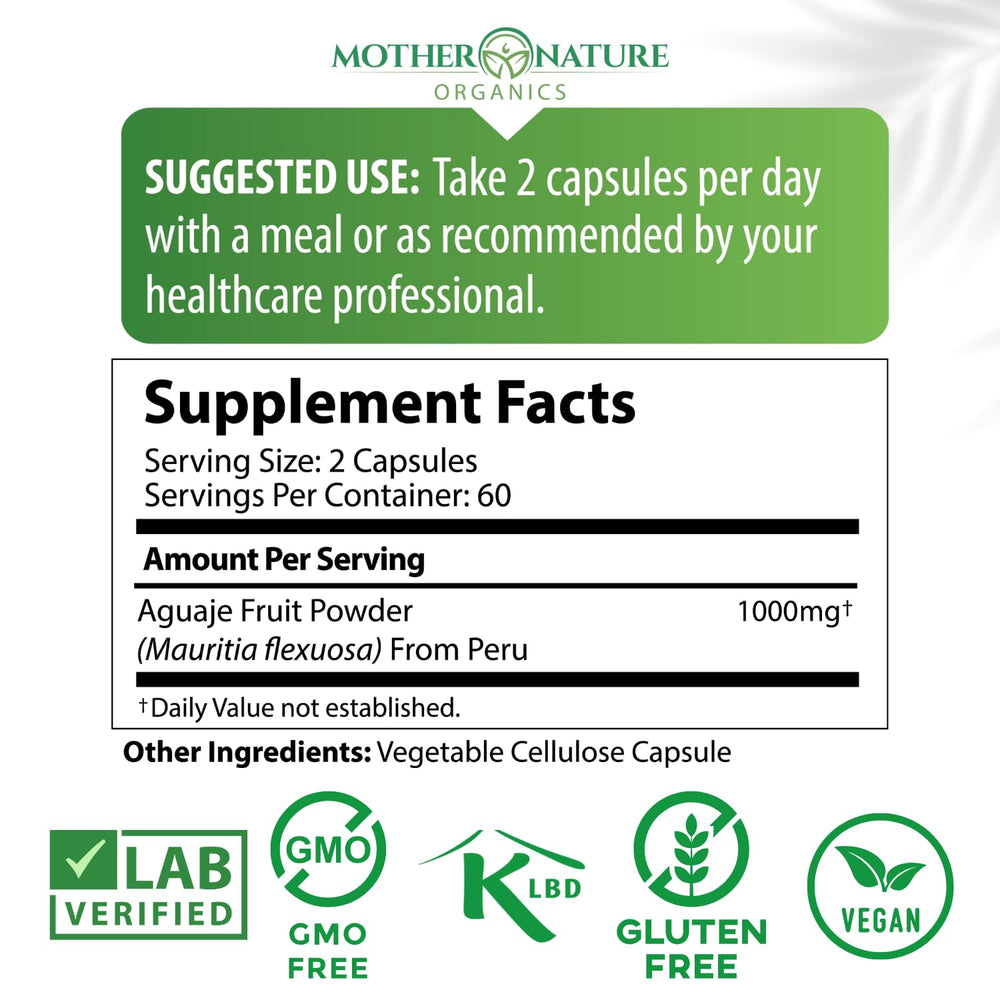 Aguaje supports feminine wellness and hormonal balance