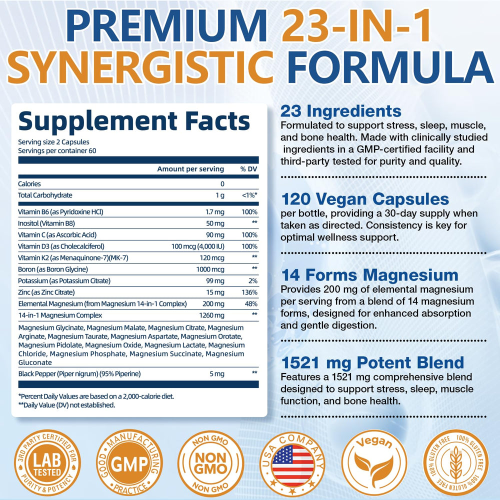 Femmetra capsule cross-section revealing layered magnesium matrix